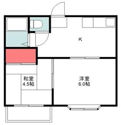 サンモールハイツの物件間取画像